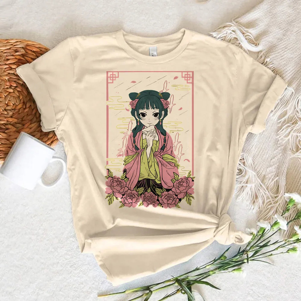 the Apothecary Diaries tshirt female streetwear Digital