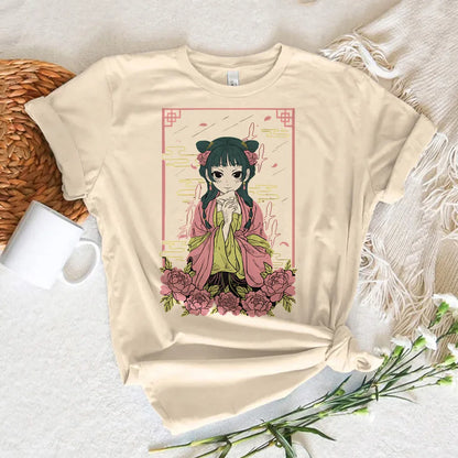 the Apothecary Diaries tshirt female streetwear Digital