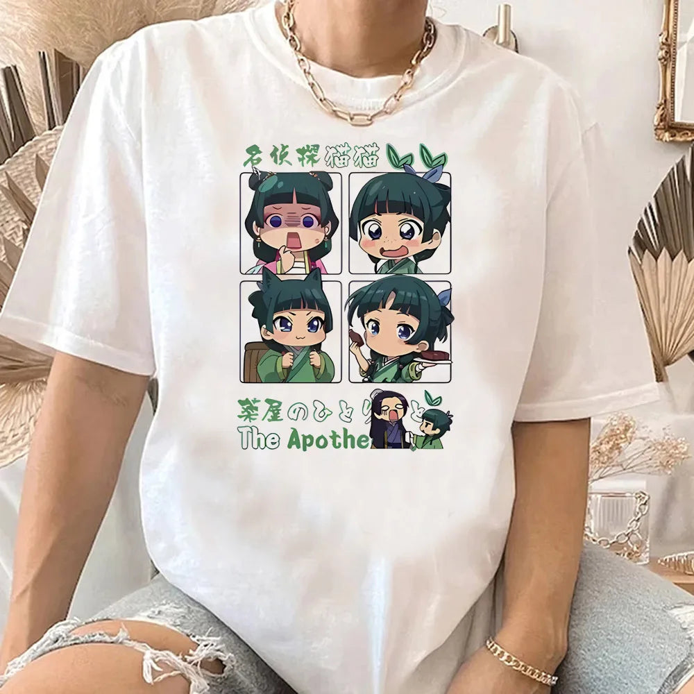 the Apothecary Diaries tshirt female streetwear Digital