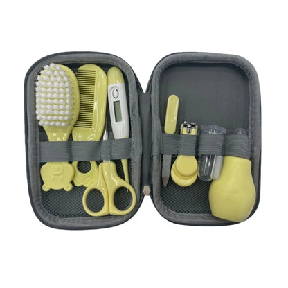 8PCS Baby Care Cleaning Set Nail Clippers Comb Head