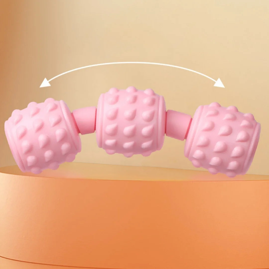 9-Wheel Leg Massager Roller for Calf Muscle Relaxation,