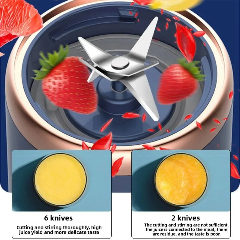 Portable Fruit Juice Blenders Summer Personal Electric