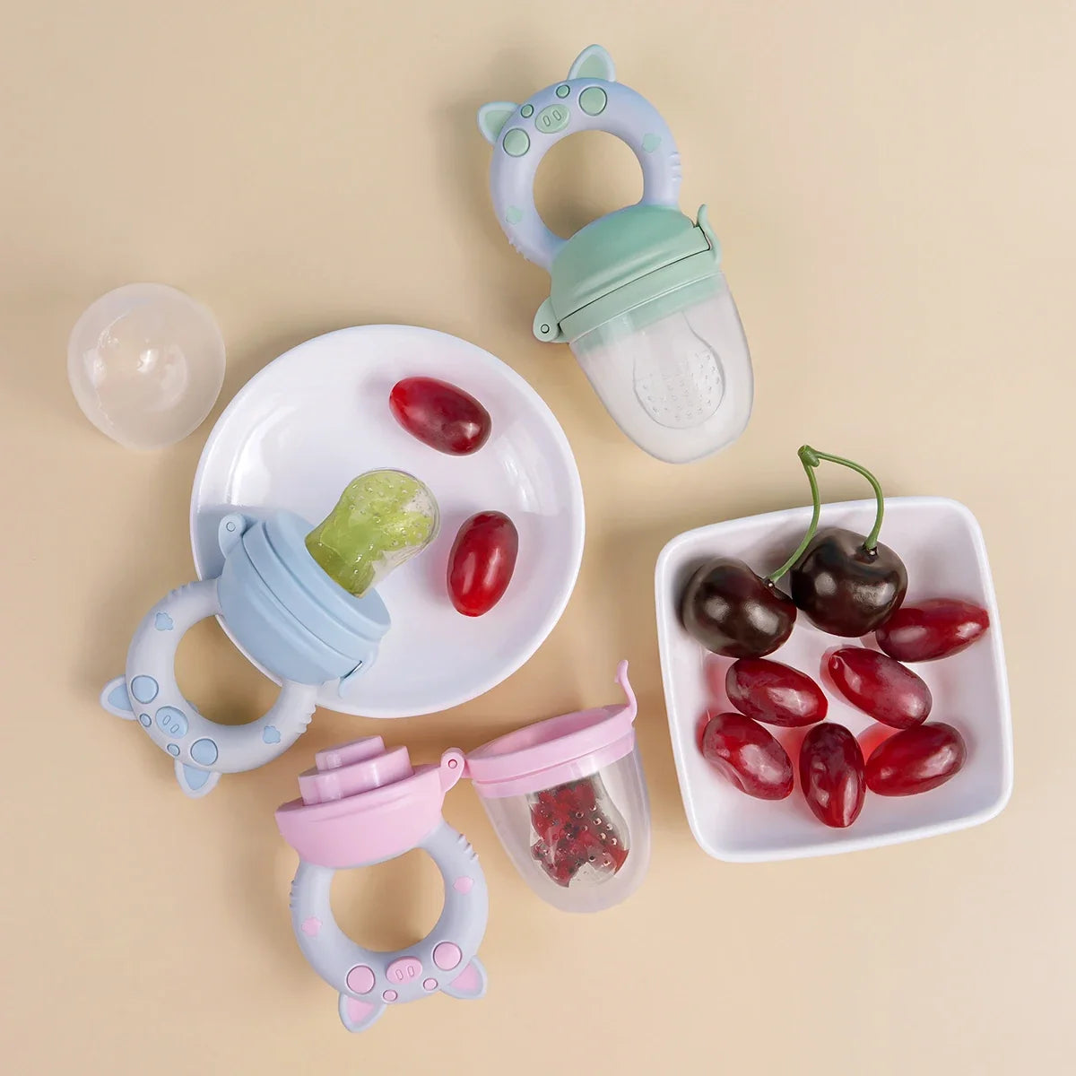 Mommy And Angel 1 Pcs Fruit and Vegetable Teether