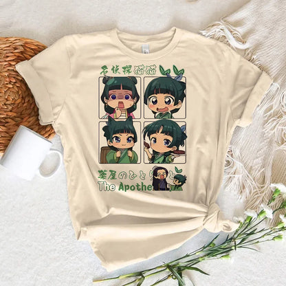 the Apothecary Diaries tshirt female streetwear Digital