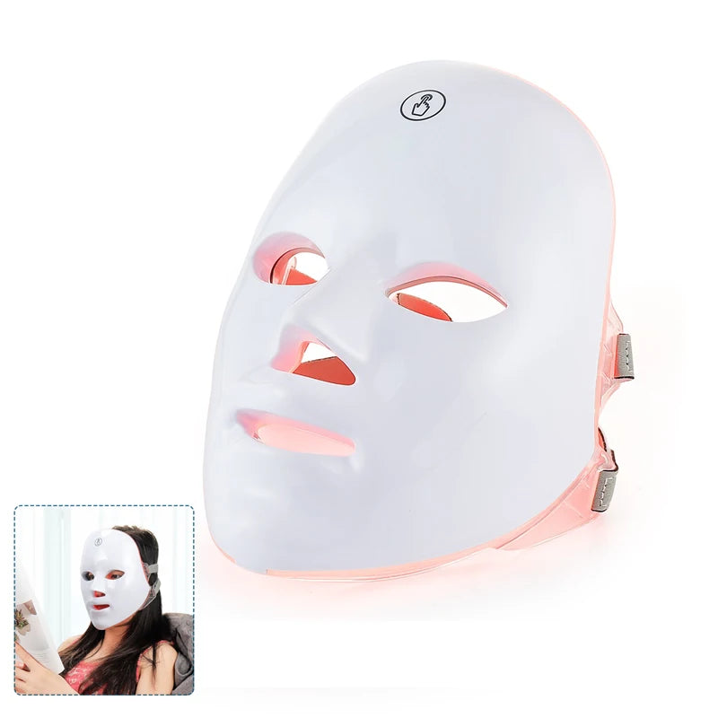 Wireless 7 Colors LED Face Beauty Machine Photon
