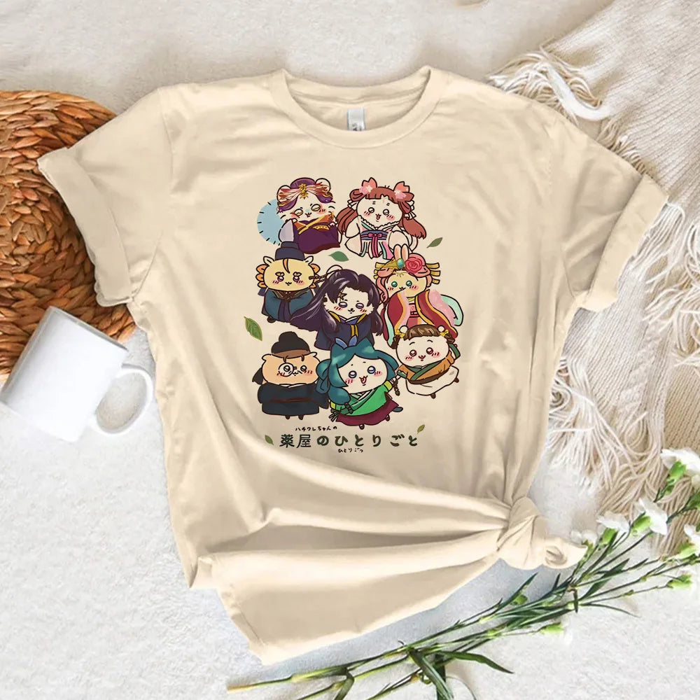 the Apothecary Diaries tshirt female streetwear Digital