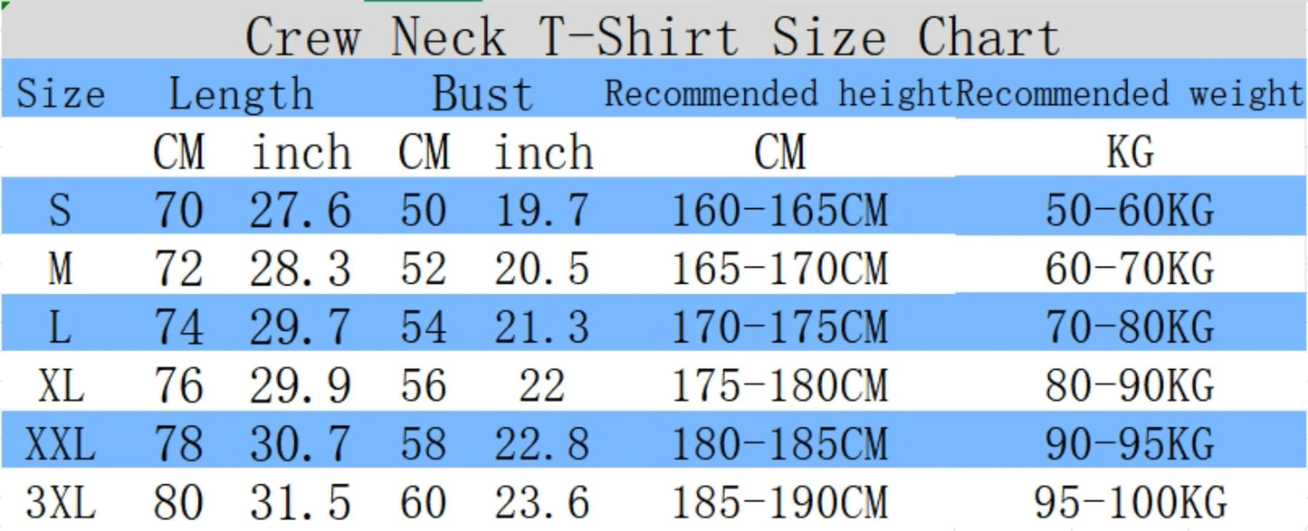 Men's summer printed T-shirt - High-quality, casual,