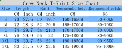 Men's summer printed T-shirt - High-quality, casual,