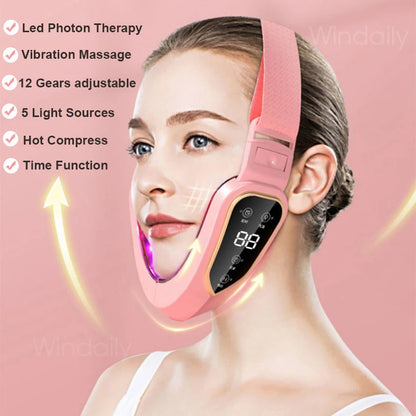Facial Lifting Device LED Photon Therapy Facial Slimming