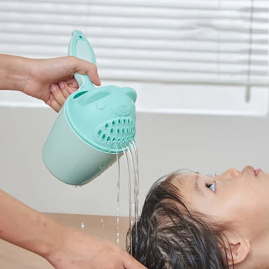 Toddler Shampoo Cup Baby Bath Caps Children Bathing