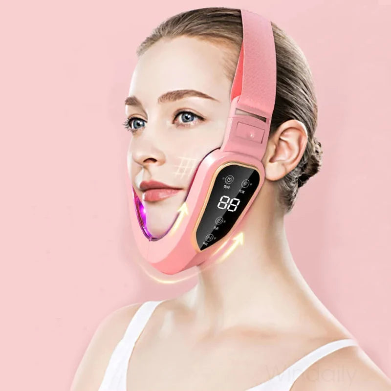 Facial Lifting Device LED Photon Therapy Facial Slimming