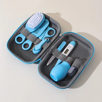 8PCS Baby Care Cleaning Set Nail Clippers Comb Head