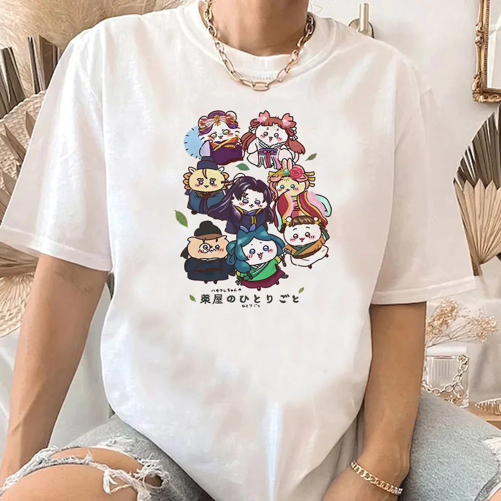 the Apothecary Diaries tshirt female streetwear Digital